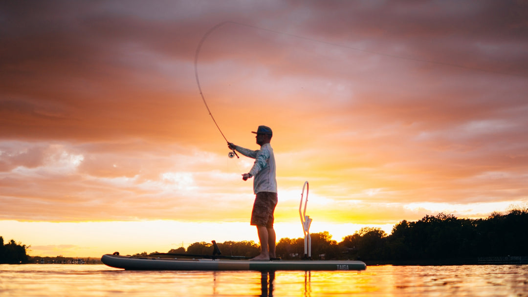 Découvre tous les avantages du SUP pêche avec la Hooké Air 11’6