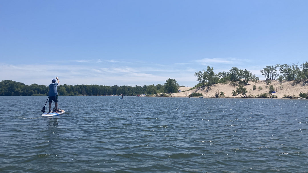 Les meilleurs endroits pour faire du paddle board dans le parc provincial Sandbanks