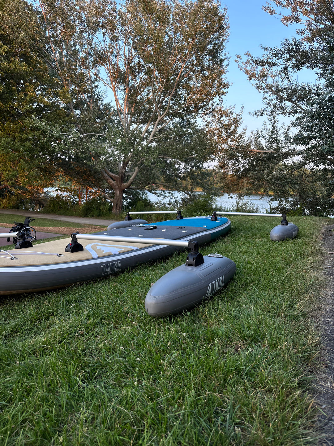 Side View of The Adaptive SUP