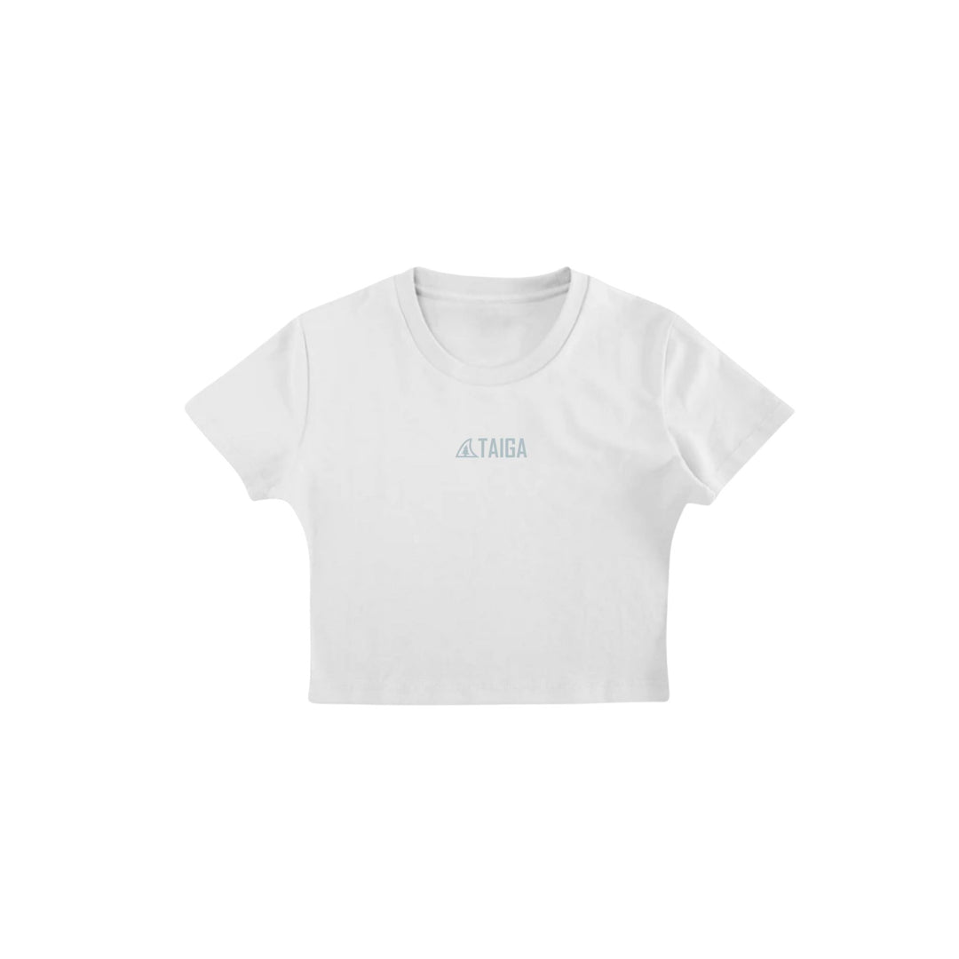 Front View of the Crop Top Taiga