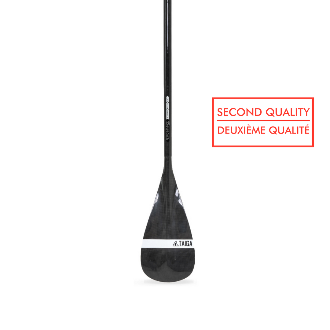 PERFORMANCE PADDLE - ALL CARBON BLACK - Adjustable 3 pcs (SECOND QUALITY)