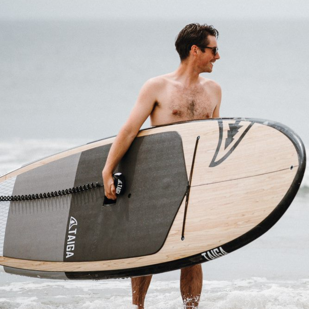 Rail Guard on Hard Paddle Board
