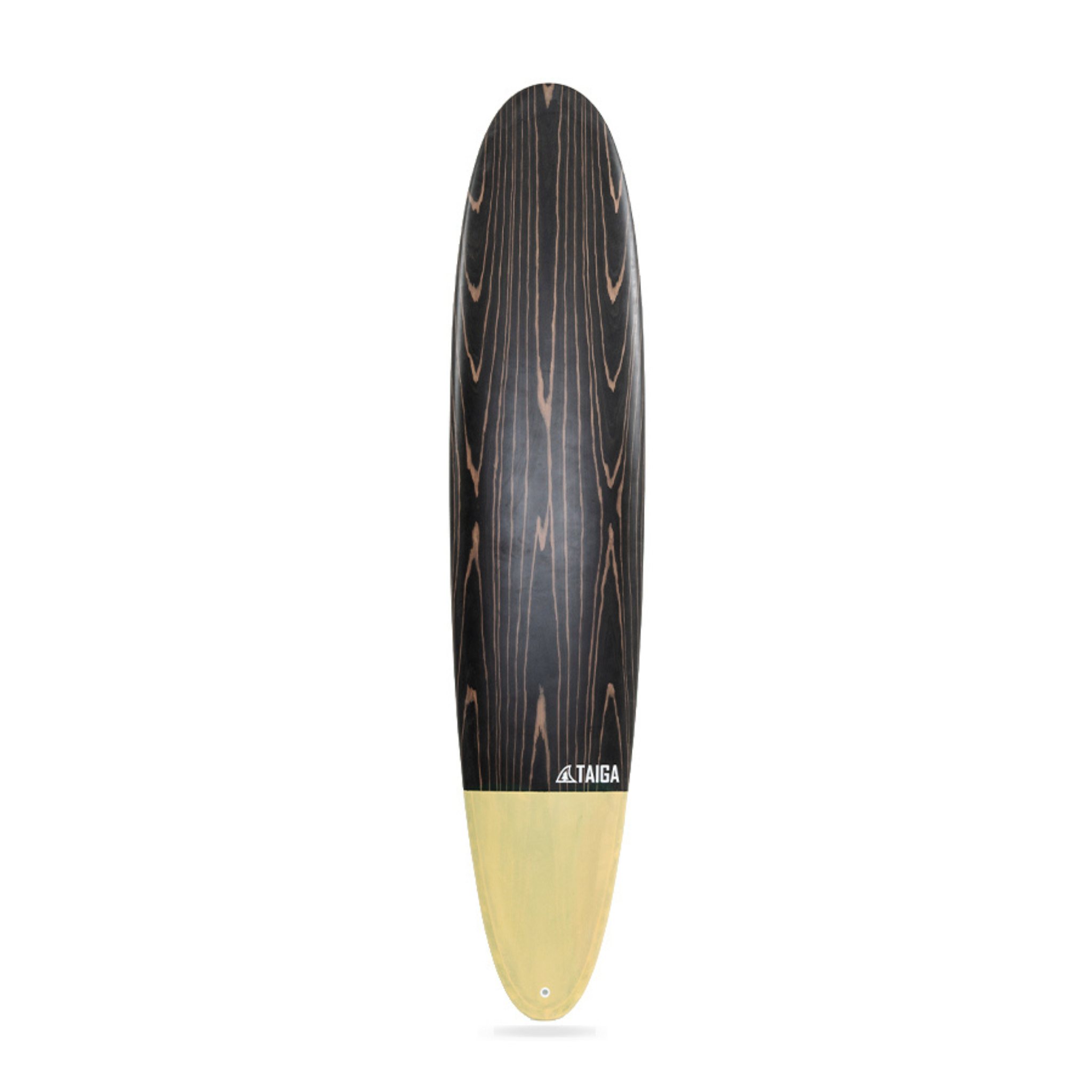 Black sales longboard surfboard