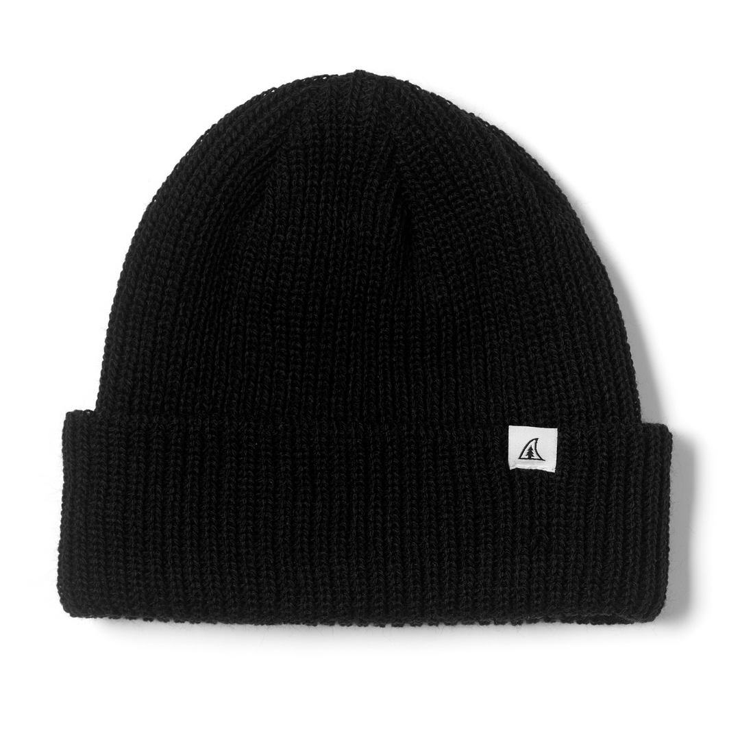 TAIGA BOARD - FISHERMAN'S BEANIE - Black