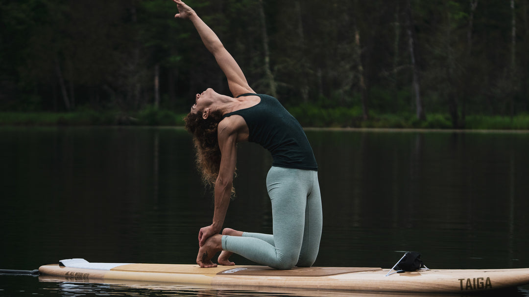 SUP yoga : 5 postures faciles