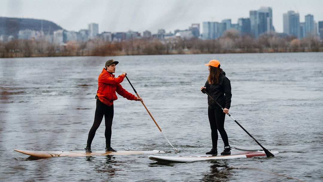 Faire du SUP au printemps : comment s'habiller?