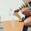Fin of The Borea 10'6" in Color White