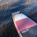 Tail of the Kazuzu touring pink paddleboard
