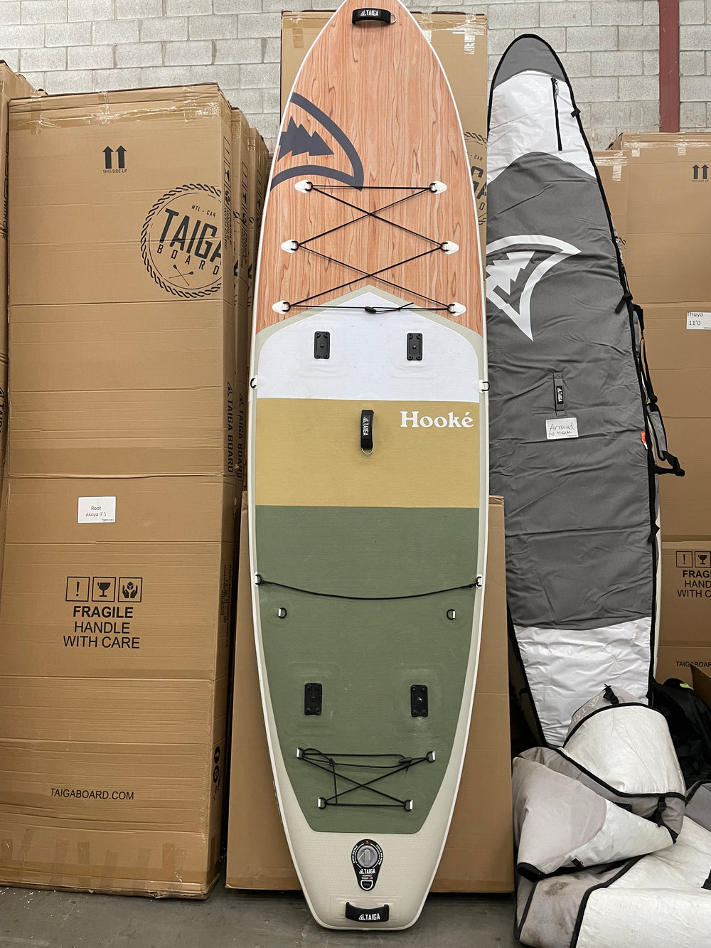 INFLATABLE PADDLE BOARD - HOOKÉ AIR 11'6'' (DEMO)