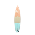 Back View of the Kazuzu Air 11'2 Clear Blue