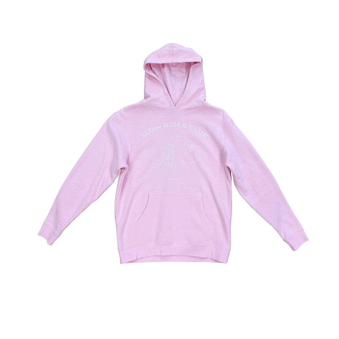 SLOW RIDER CLUB - KIDS HOODIE IN PINK