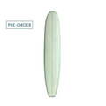 Front view of the Taiga Board Classic Longboard 9'2'' Surf - Dusty Sage