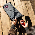 Person holding a nautical security kit