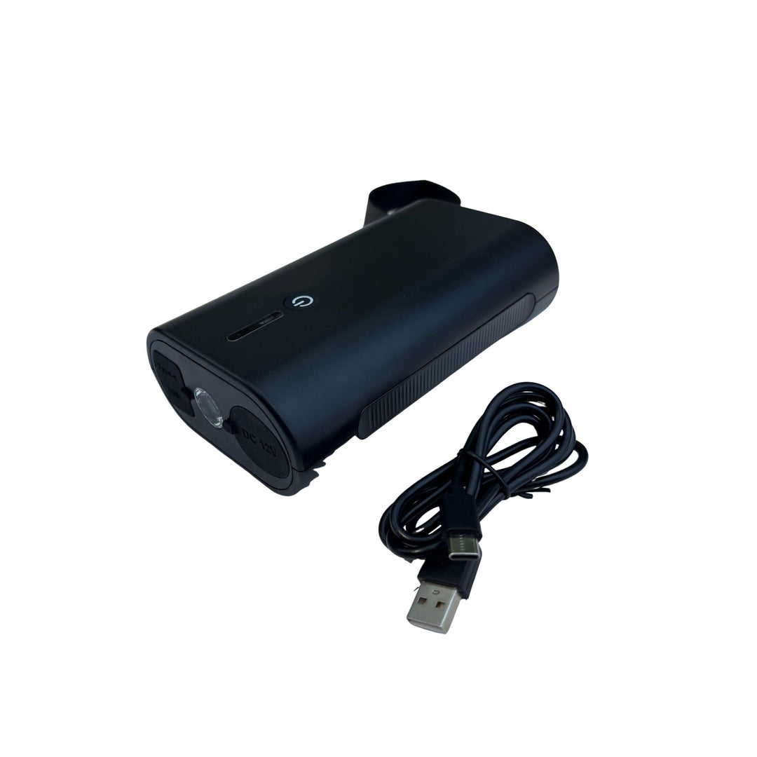 Side View of the Portable Battery iSUP Electric Pump