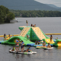 KIDS - CAMPGROUND CAMP PORTNEUF - Group on Sequoia Seafoam 16'5 - HUGE SUP from TAIGA