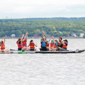 KIDS - CAMP Yoga - Group on Sequoia Seafoam 16'5 - HUGE SUP from TAIGA