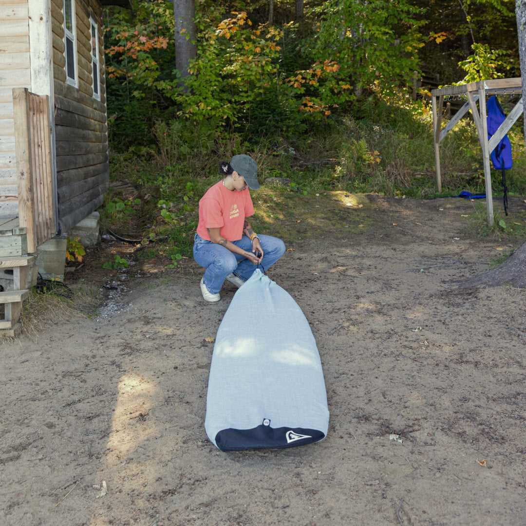 Person with a surfsock
