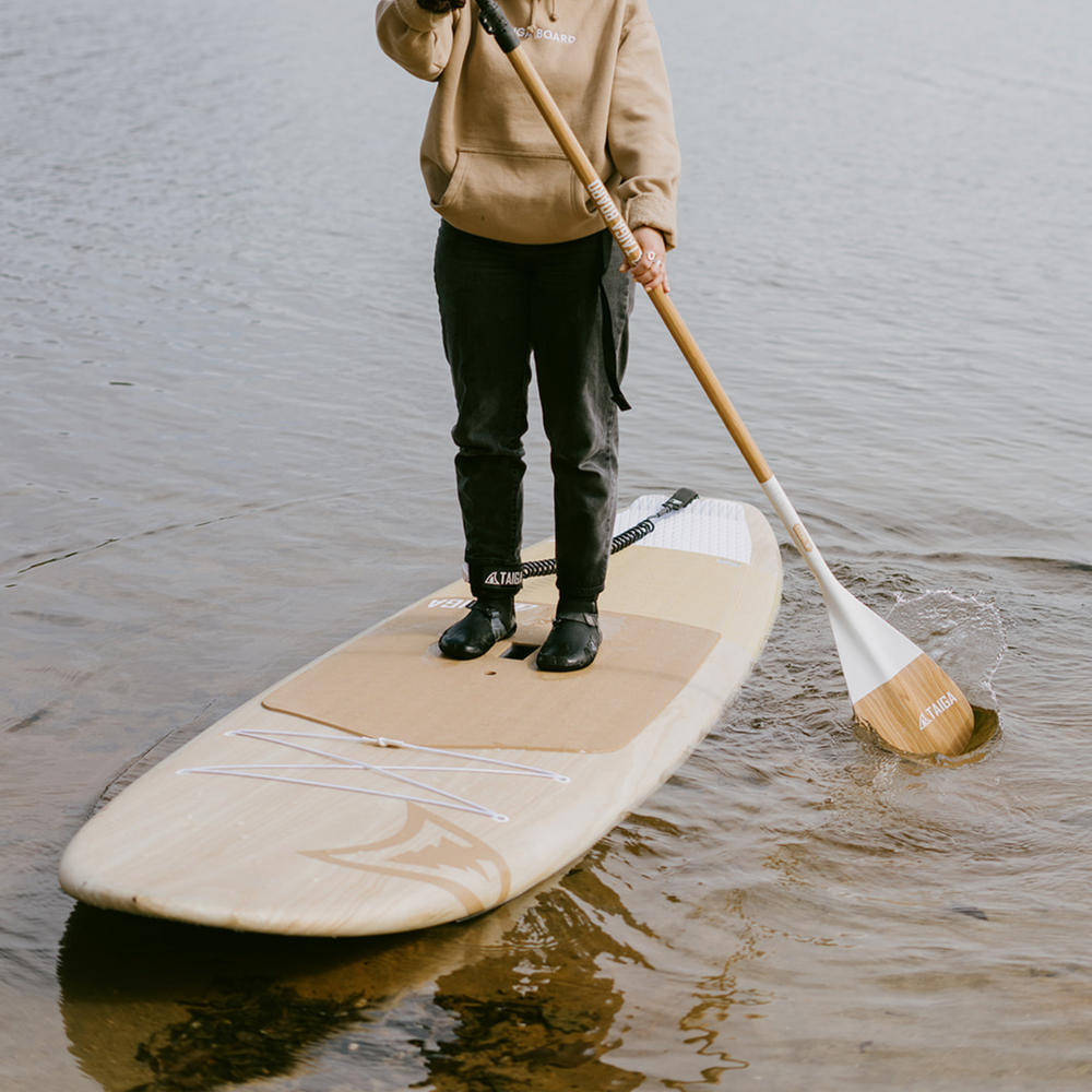 Paddler on the Akoya 9'5 - Root Collection