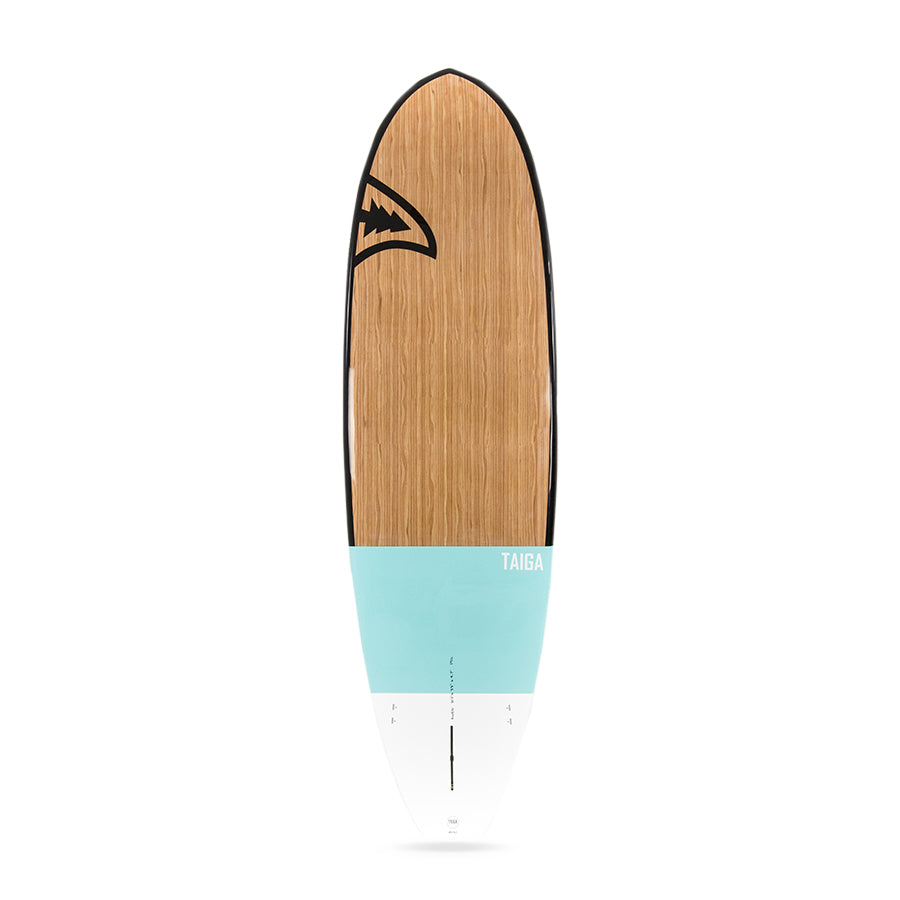 Back of the Awen 10'0 Turquoise color