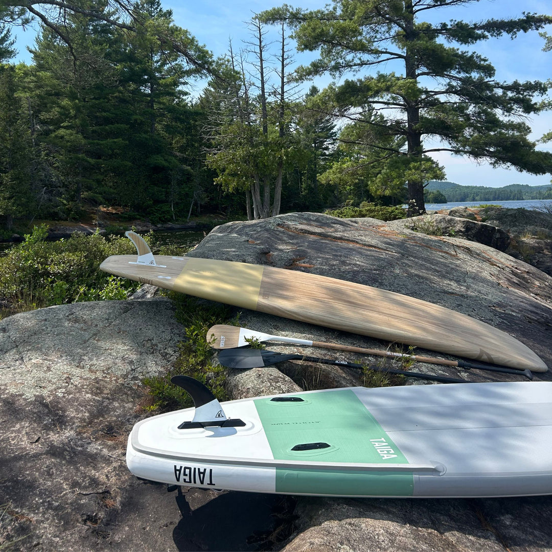 Fin View of The Akoya Air 9'6"