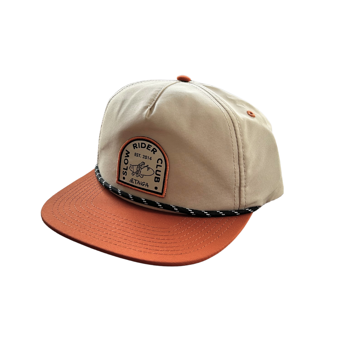 TAIGA CAPTAIN HAT - BURNT ORANGE - FRONT