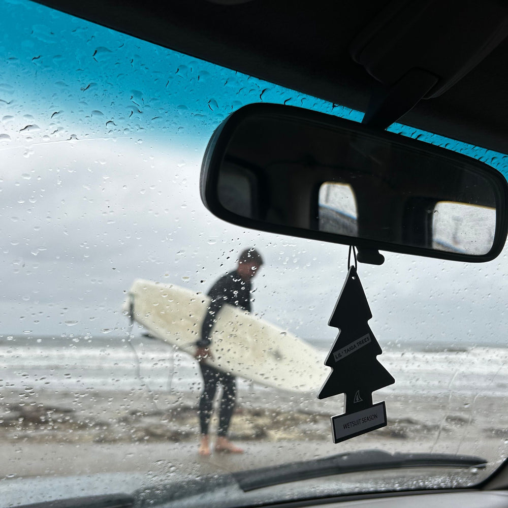 Car Air Freshener by TAIGA BOARD - Black Ice in van