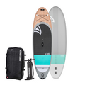Front view of the Awen Air 10'0 Turquoise color