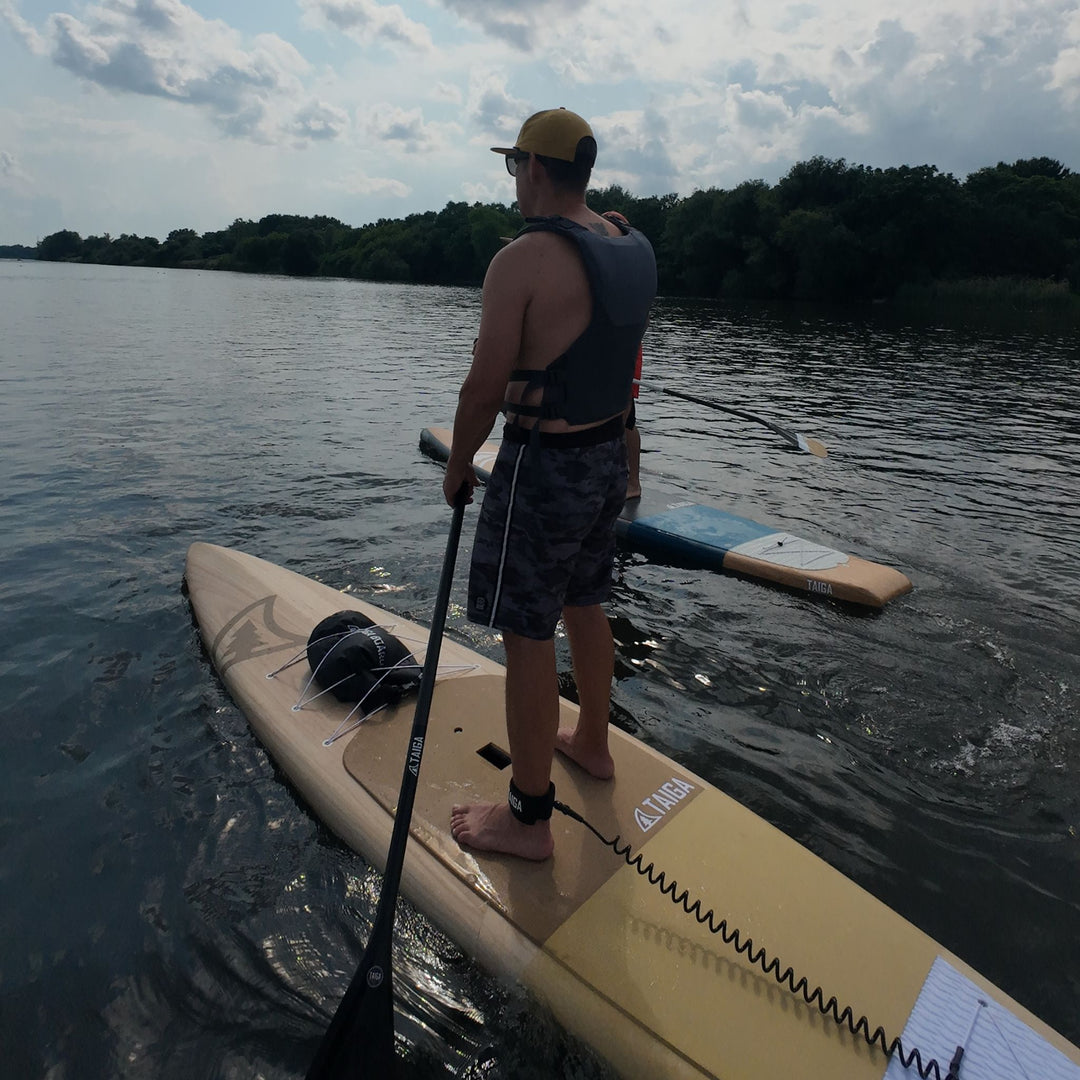 Paddler On The Kazuzu 12'6" Root Collection