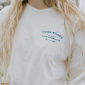 Front view of the Longsleeve - Slow Rider Club - Natural
