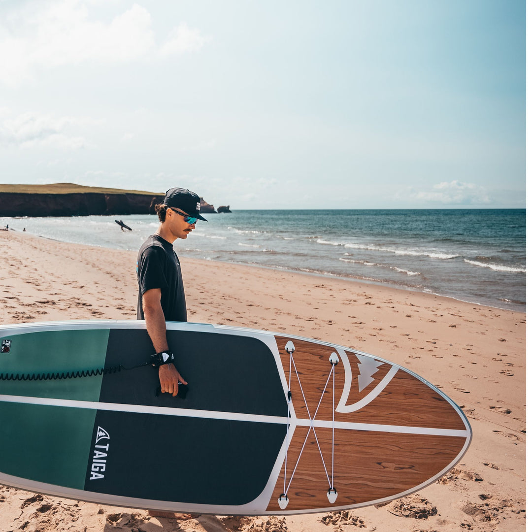 Guy Holding The Nano Zip Air 9'8"
