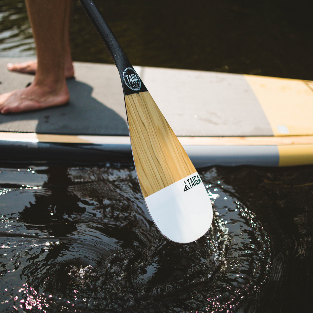 PERFORMANCE PADDLE - CARBON WOOD - Adjustable 2 or 3 pieces (BLACK FRIDAY)