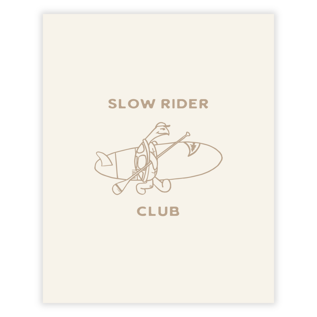 PRINT - TAIGA ART - TURTLE SOW RIDER CLUB