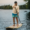 Paddler on the Akoya 9'5 - Root Collection