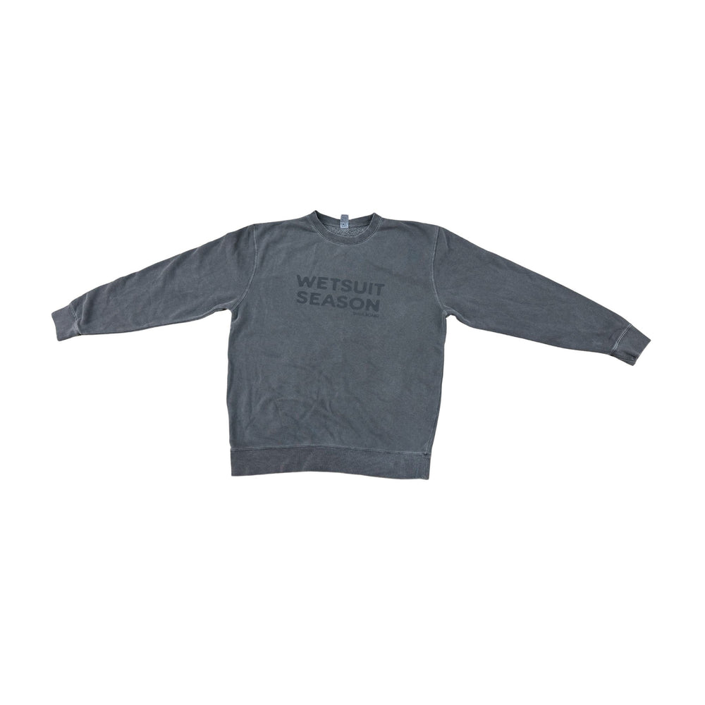 CREWNECK WASHED - WETSUIT SEASON - Taiga Board