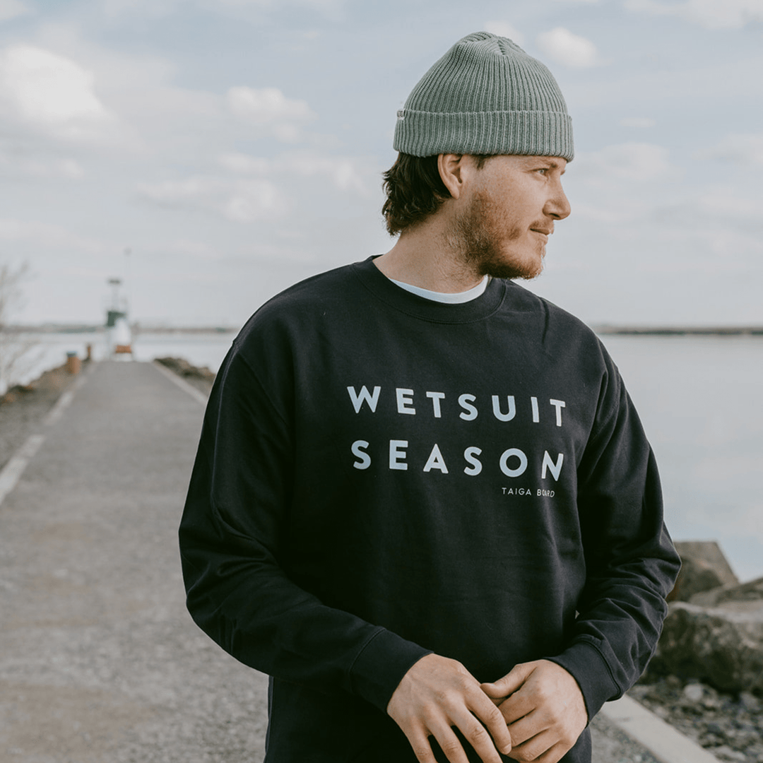 CREWNECK - WETSUIT SEASON - Taiga Board