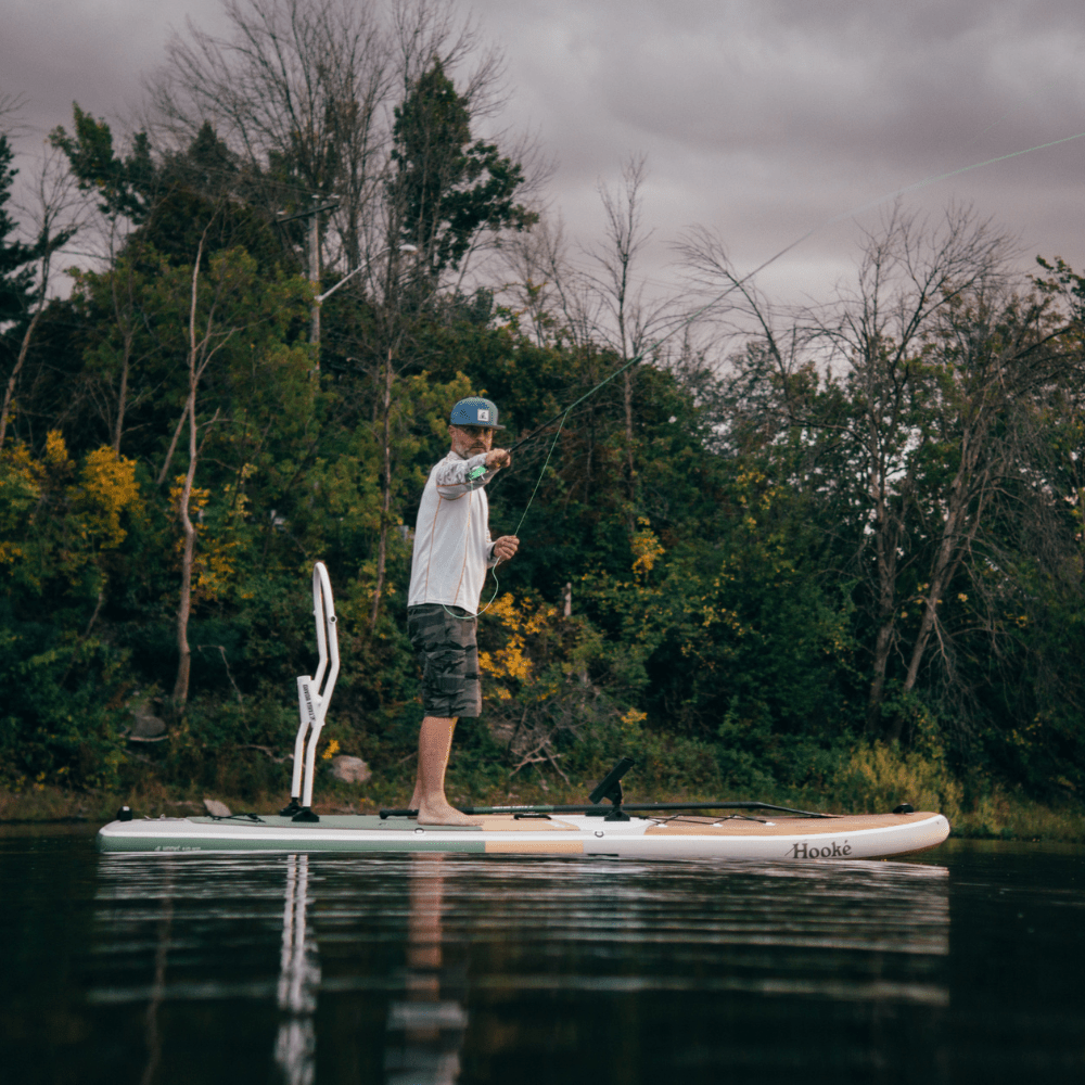 HOOKÉ AIR 11'6'' Fishing - INFLATABLE PADDLE BOARD - Taiga Board