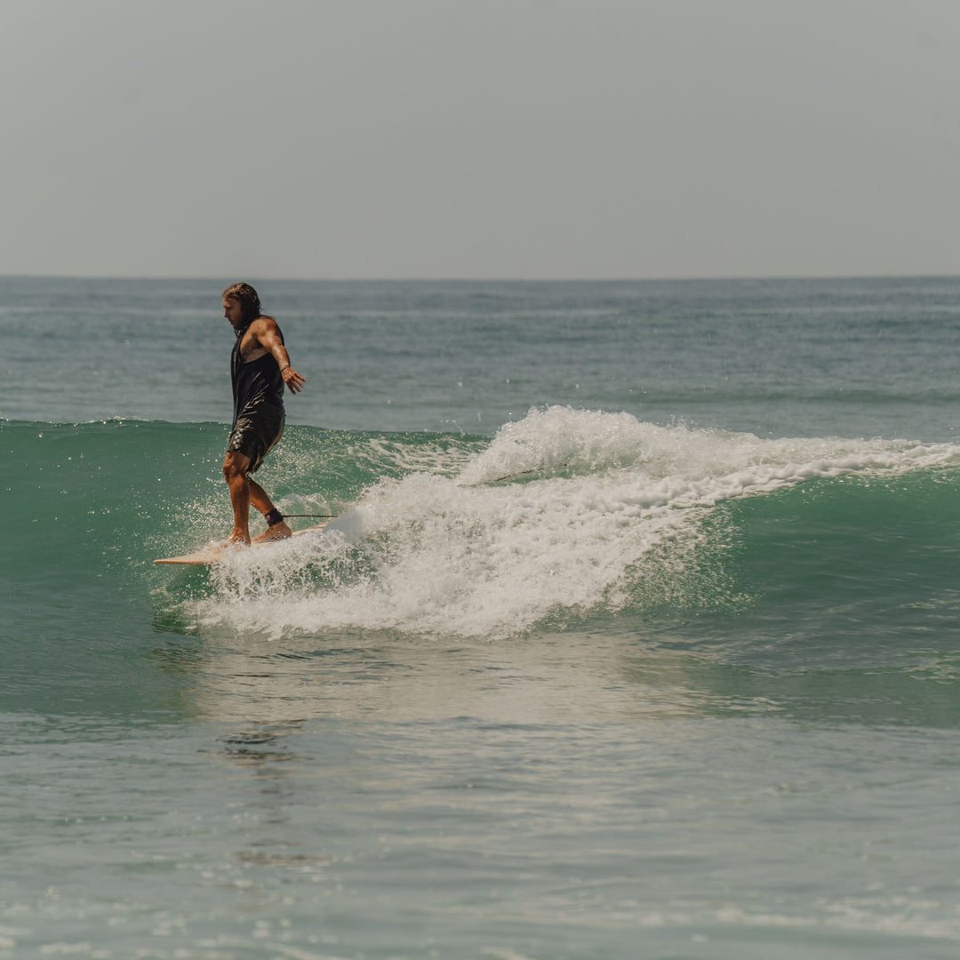 Surfer on a wave