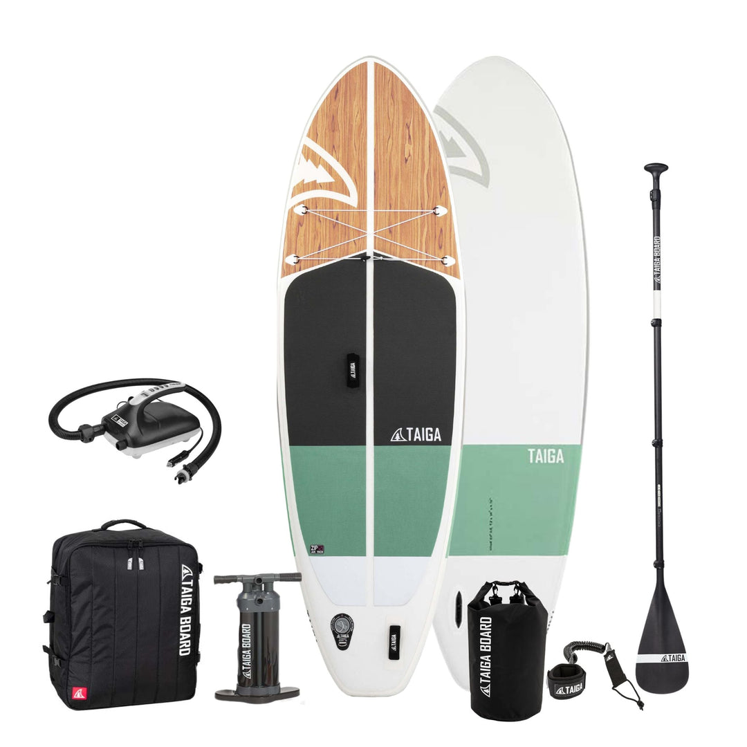NANO ZIP AIR 9'8'' Compact - INFLATABLE PADDLE BOARD - Taiga Board