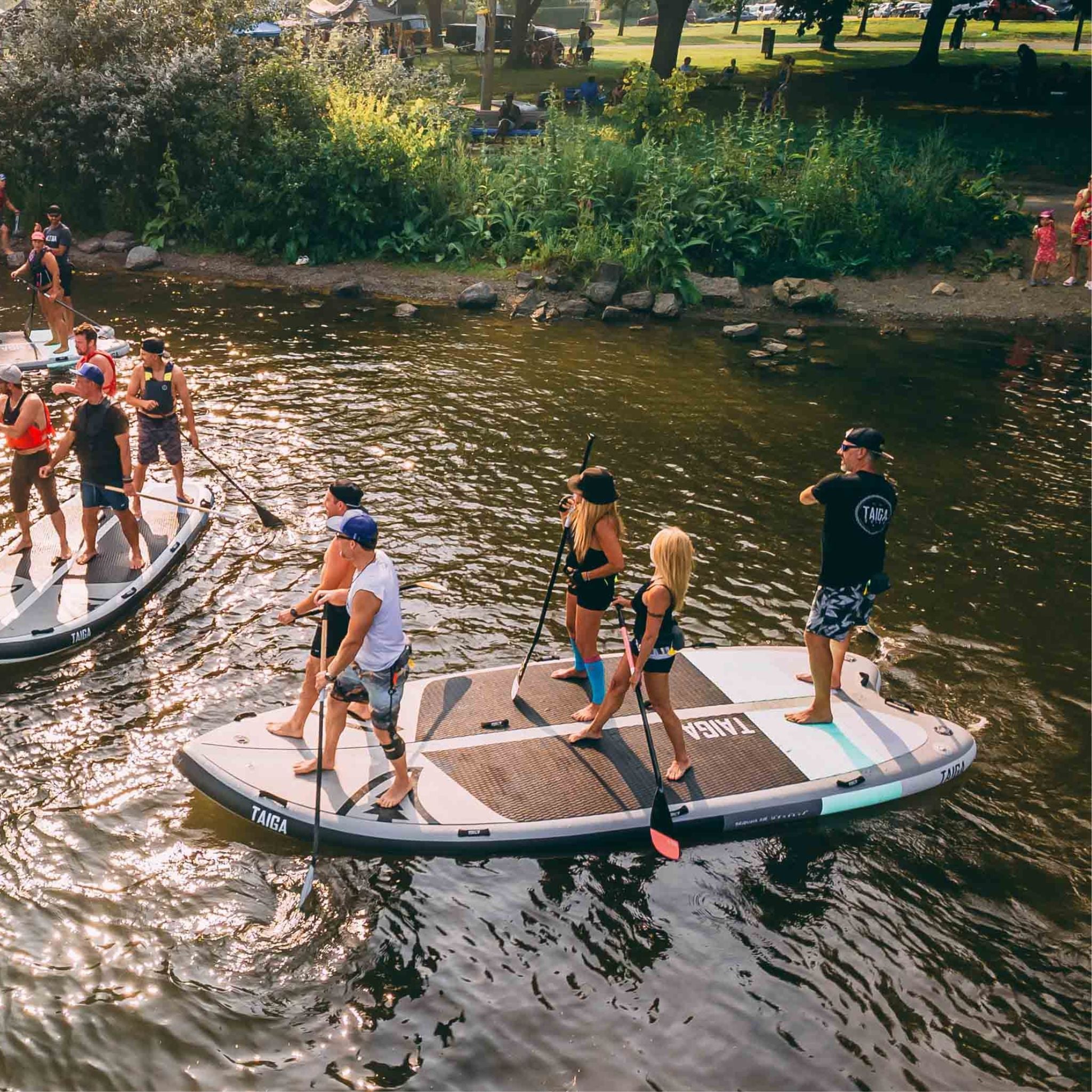 SEQUOIA 16'5'' Party - GIANT INFLATABLE PADDLE BOARD – TAIGA BOARD