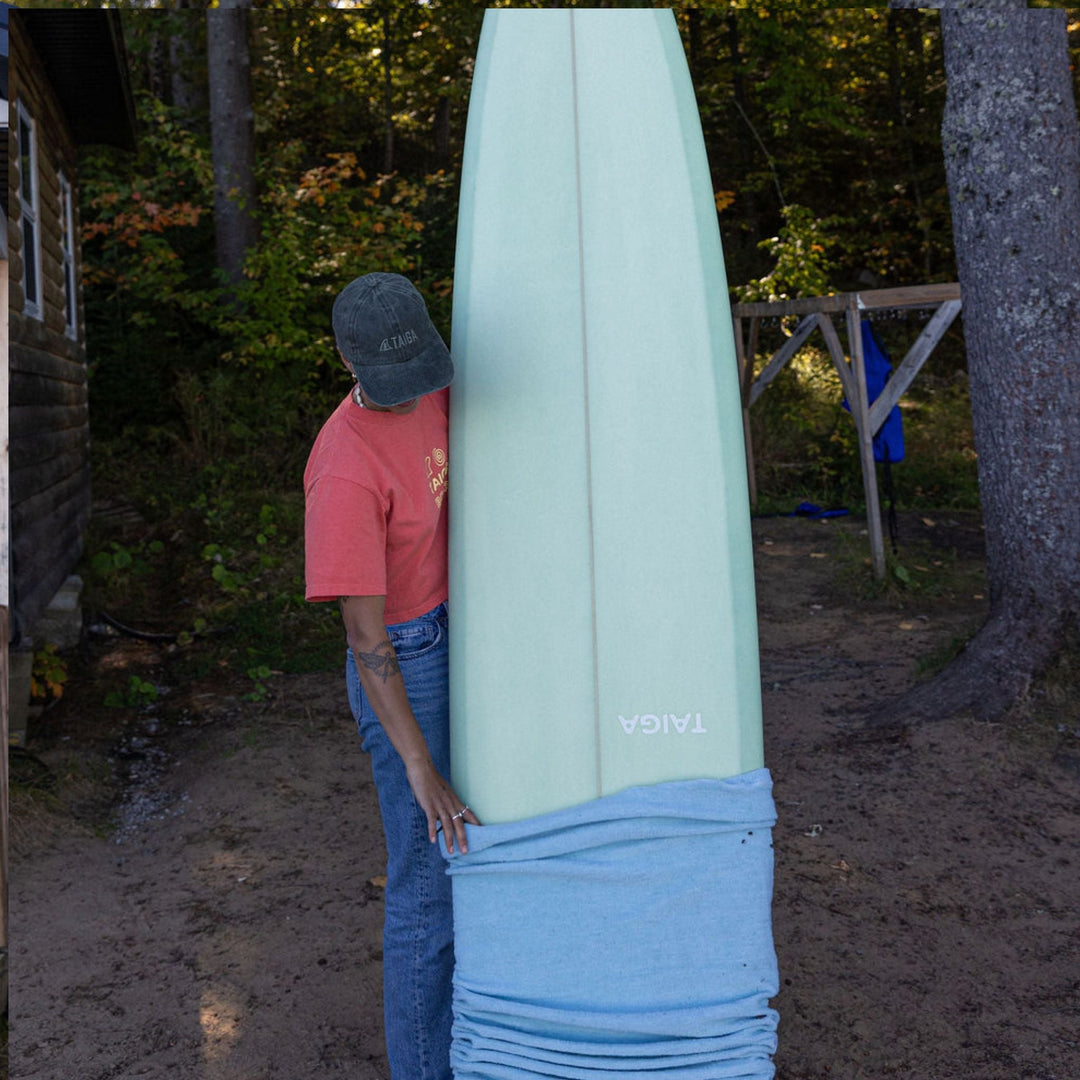 STRECH LONGBOARD COVER - SURF SOCK BAG - Taiga Board