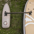 Adaptive Inflatable Paddle Board with stabilizer floatters
