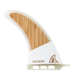 Back view of the Central Fin - Dolphin 9' - Fiberglass Wood by TAIGA