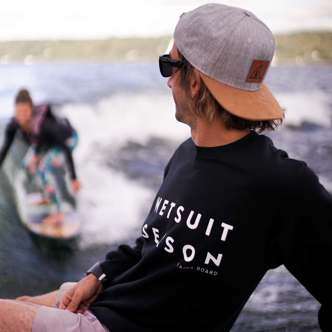 Crewneck Wetsuit Season Taiga Board