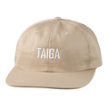 Front view of the DAD HAT TAIGA - Beige