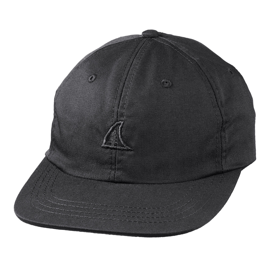 Front view of the DAD HAT WAVE - Black