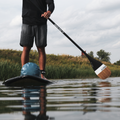 SUP camping with the Diamond Carbon Wood Paddle by TAIGA