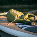 20 L DRY BAG by TAIGA on a SUP - Green