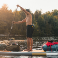 SUP Camping with the 20 L DRY BAG by TAIGA - Grey