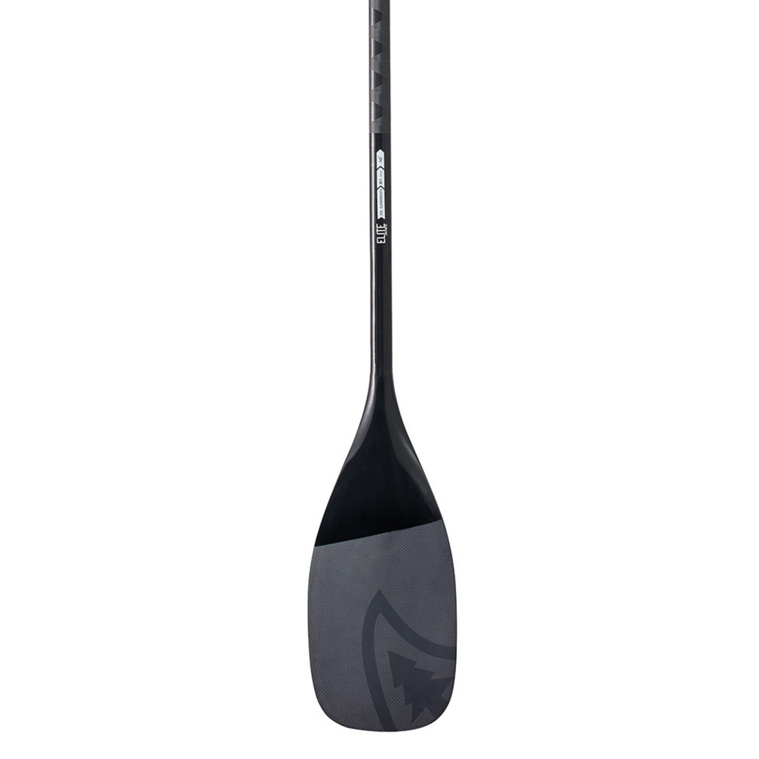 Front view of the Elite Paddle All Black by TAIGA