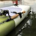 Fishing Rod Holder - 2 straps on SUP